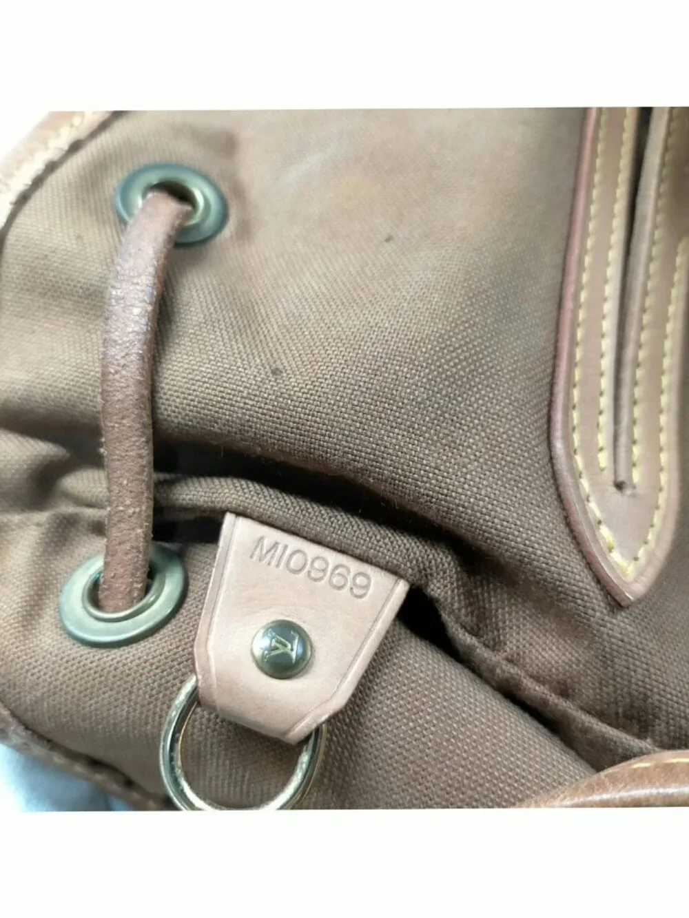 Authentic Louis Vuitton Montsouris GM Backpack Monogram Canvas LV Bag - Picture 8 of 9